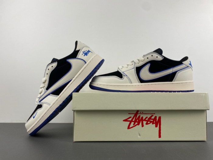 Fragment x Travis Scott x Supreme Air Jordan 1 Low SJ2068-127