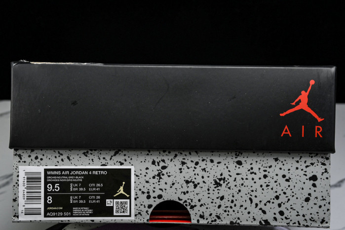 air jordan 4 wmns "orchid" aq9129-501