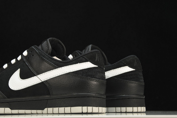 nike dunk low black electrolime white - 318020-031