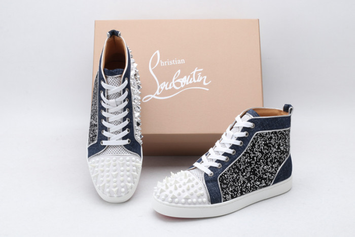 Ch**an louboutin sneakers kickze cl-1