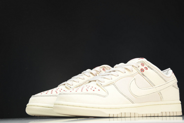 dunk low light orewood brown sashiko dv0834-100