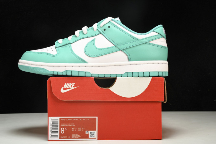 nike dunk low clear jade dv0833-101