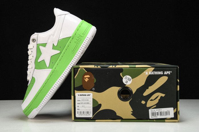 a bathing ape bape sta low copshoe bp-057
