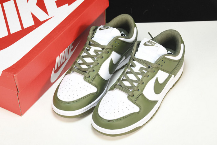 nike dunk low medium olive (w) - dd1503-120