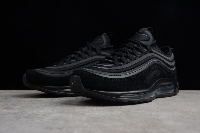 nike max 97 ul 17 se ultra triple black sock-like 924452-001