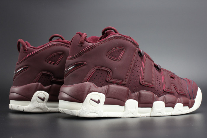 nike air more uptempo “night maroon” mens 921949-600