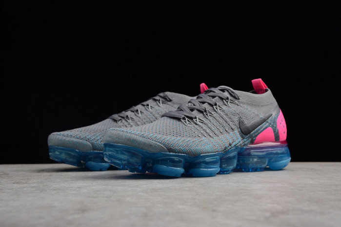 nike air vapormax 2 “gunsmoke” orbit-pink/ blast-blue womens 942843-004